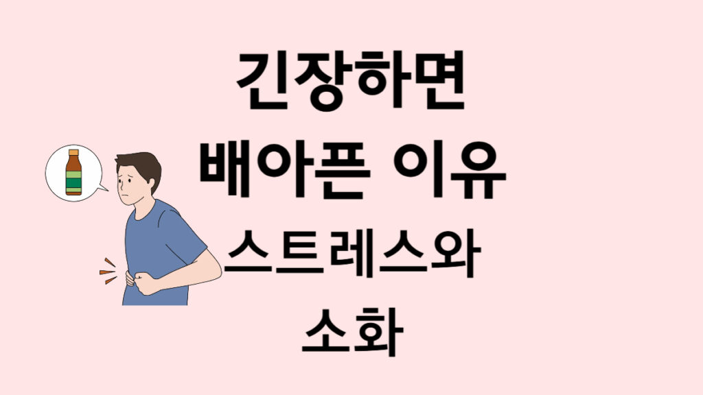 긴장하면 배아픈 이유 스트레스가 소화에 미치는 영향 썸네일
